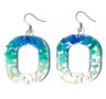 Ocean Ears Earrings; made from micoplastics washed up at Sunshine Beach